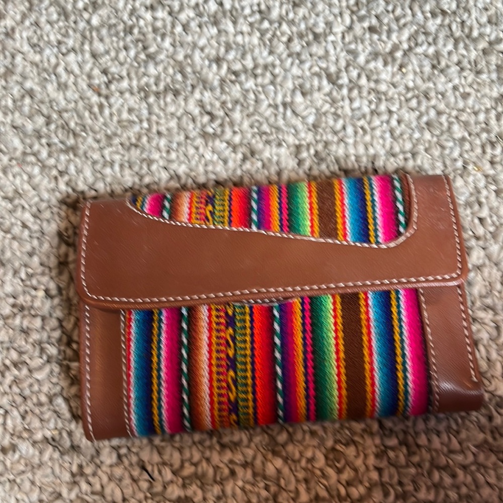 Western trifold wallet